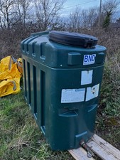 Bunded oil storage tank