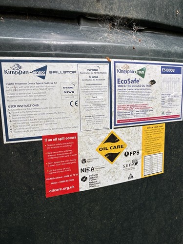 Kingspan titan 1800 litre oil - 1800,