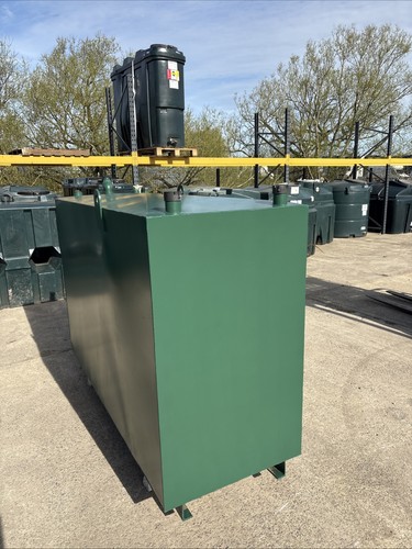 1400 liter bunded steel - liter, oil