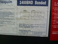 1400  Litre Harlequin